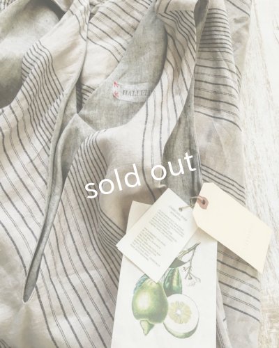 画像5: HALLELUJAH/Robe de femme de chambre no.4 小間使いローブ・grey stripe