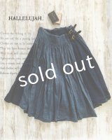 HALLELUJAH／Kilt Stripe キルトスカート・indigo navy