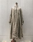 画像10: HALLELUJAH／1890's Bourgeron　1890年代　羊飼いシャツワンピース・墨染dark　charcoal