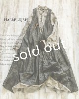 HALLELUJAH／Robe de femme de chambre no.4 小間使いローブ・墨染charcoal