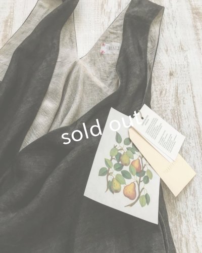 画像7: HALLELUJAH/Robe de femme de chambre no.4 小間使いローブ・墨染dark charcoal