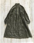 画像6: HALLELUJAH／1890's Bourgeron　1890年代　羊飼いシャツワンピース・墨染charcoal