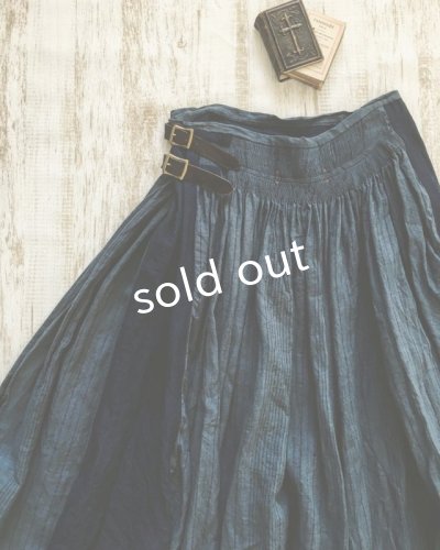 画像7: HALLELUJAH/Kilt Stripe キルトスカート・indigo navy