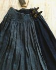 画像2: HALLELUJAH／Kilt Stripe キルトスカート・indigo navy (2)