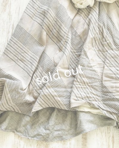 画像6: HALLELUJAH/Robe de femme de chambre no.4 小間使いローブ・grey stripe