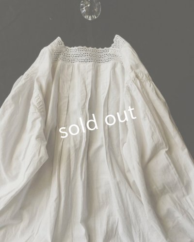画像6: antique／1900's?刺繍レースワンピース