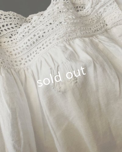 画像3: antique／1900's?刺繍レースワンピース