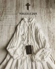 画像1: HALLELUJAH／1890's Bourgeron　1890年代　羊飼いシャツワンピース・off white (1)