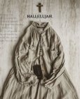 画像1: HALLELUJAH／1890's Bourgeron　1890年代　羊飼いシャツワンピース・flax (1)