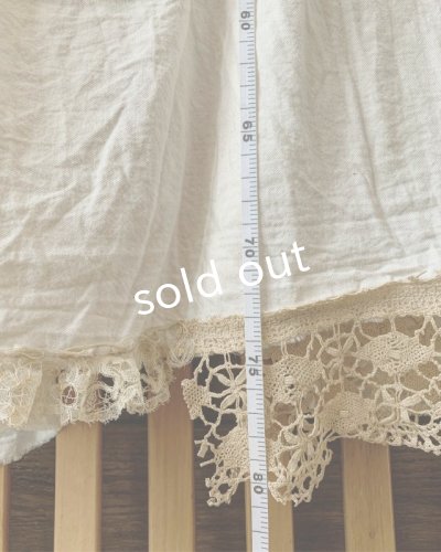 画像14: pollenbienco/アンティークレースの吊りスカート