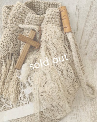 画像6: pollenbienco/アンティークレースフリンジバッグ