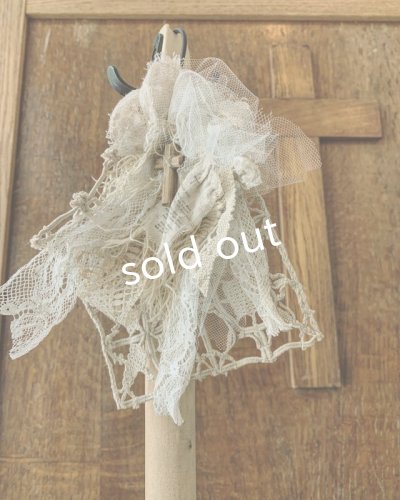 画像6: pollenbienco/アンティークレースのキャノチェ・ブラウン