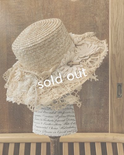 画像5: pollenbienco/アンティークレースのキャノチェ