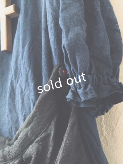 画像7: 再入荷MARCHE' DE SOEUR／種蒔きBag付きワンピース ・インディゴ