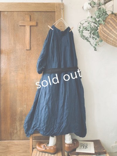 画像8: 再入荷MARCHE' DE SOEUR／種蒔きBag付きワンピース ・インディゴ