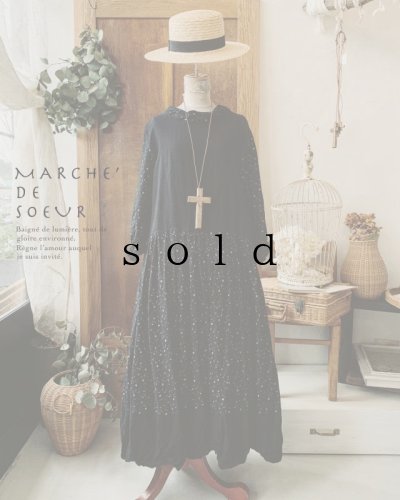 画像1: MARCHE' DE SOEUR／切り替えワンピース・ターシャのドレス