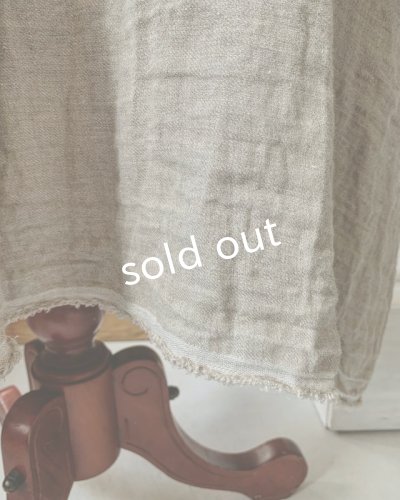 画像4: MARCHE' DE SOEUR／種蒔きBag付きワンピース ・生成り