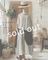 MARCHE' DE SOEUR／種蒔きBag付きワンピース ・生成り
