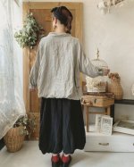 画像11: MARCHE' DE SOEUR/くしゅリボンプルオーバー・生成り (11)