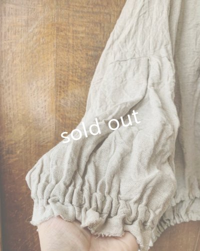 画像8: MARCHE' DE SOEUR/くしゅリボンプルオーバー・生成り