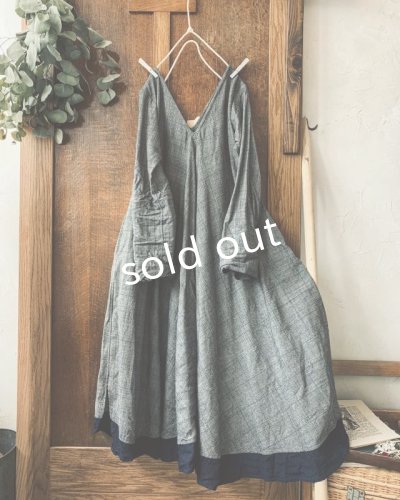 画像11: HALLELUJAH／Robe de femme de chambre 小間使いのローブ・グレンチェック