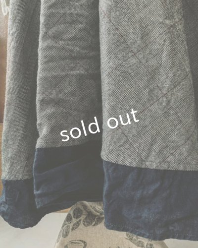 画像5: HALLELUJAH／Robe de femme de chambre 小間使いのローブ・グレンチェック