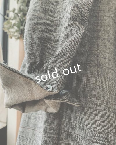 画像7: HALLELUJAH／Robe de une religieuse 修道女のローブ・グレンチェック