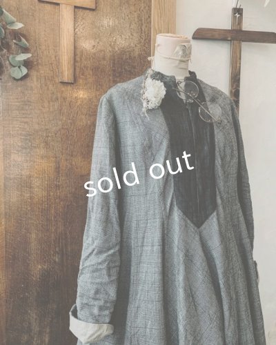 画像3: HALLELUJAH／Robe de une religieuse 修道女のローブ・グレンチェック