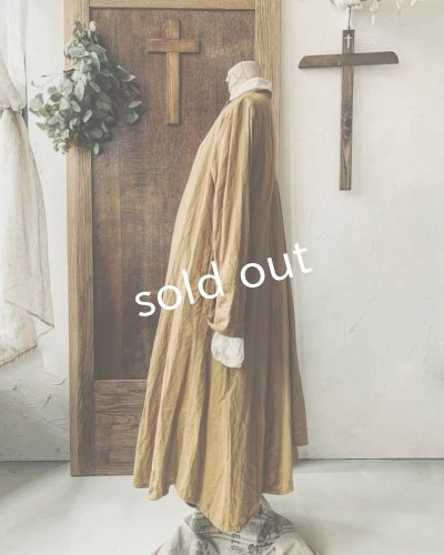 画像8: HALLELUJAH／Robe de femme de chambre 小間使いローブ（衿付）・mimosa