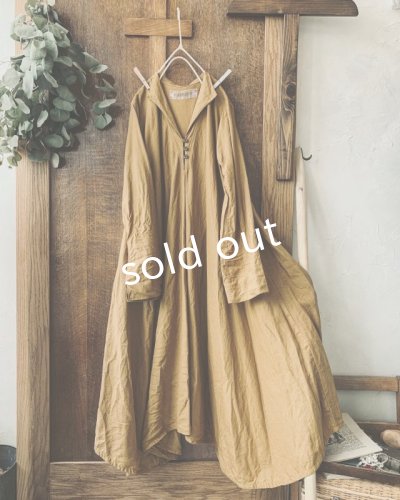 画像13: HALLELUJAH／Robe de femme de chambre 小間使いローブ（衿付）・mimosa