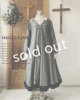 HALLELUJAH／Robe de femme de chambre 小間使いのローブ・グレンチェック