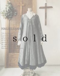 HALLELUJAH／Robe de femme de chambre 小間使いのローブ・グレンチェック