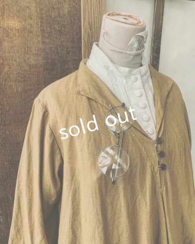 画像4: HALLELUJAH／Robe de femme de chambre 小間使いローブ（衿付）・mimosa