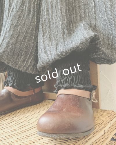 画像3: MARCHE' DE SOEUR/ウールピエロパンツ・黒