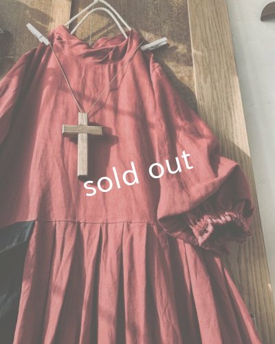 画像3: MARCHE' DE SOEUR/パフィースリーブワンピース・ジャムベリー