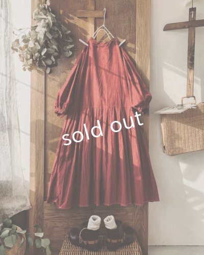 画像13: MARCHE' DE SOEUR/パフィースリーブワンピース・ジャムベリー