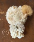 画像1: pollenbienco／スケキヨバッグチャーム・ぽんぽん (1)