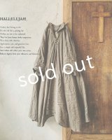 HALLELUJAH／Robe de femme de chambre 小間使いローブ衿付・[新色]brown