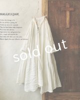 HALLELUJAH／Robe de femme de chambre 小間使いローブ衿付・off-white
