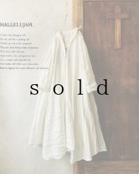 HALLELUJAH／Robe de femme de chambre 小間使いローブ衿付・off-white