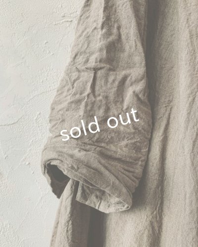 画像3: HALLELUJAH／Robe de femme de chambre 小間使いローブ衿付・[新色]brown