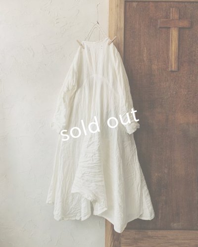 画像11: HALLELUJAH／Robe de femme de chambre 小間使いローブ衿付・[新色]brown