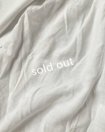 画像10: 1900'アンティークコットンレースブラウス・リボン