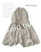 HALLELUJAH／Robe de une religieuse[修道女のローブ]・flax