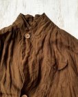 画像5: HALLELUJAH／Manteau1910[1910年代コート]・柿渋染めlight brown