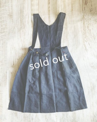 画像3: 1900'初期 アンティークエプロン・インディゴ