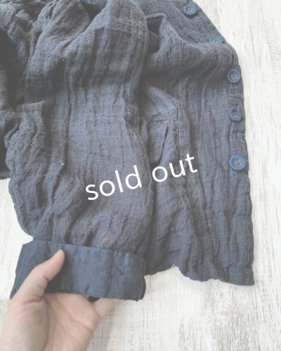 画像5: HALLELUJAH／Vaste de Berger 1890[1890年代 羊飼いのジャケット]・indigo gauze