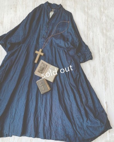 画像2: HALLELUJAH／Acolyte Robe[侍者のローブ]・indigo