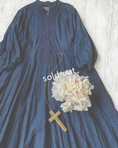 画像2: HALLELUJAH／Robe de une religieuse[修道女のローブ]・indigo