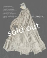 HALLELUJAH／【限定販売】1890's Bourgeron 1890年代羊飼いシャツワンピース・gauze flax